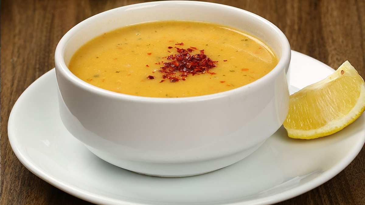 Terbiyeli Mercimek Çorbası